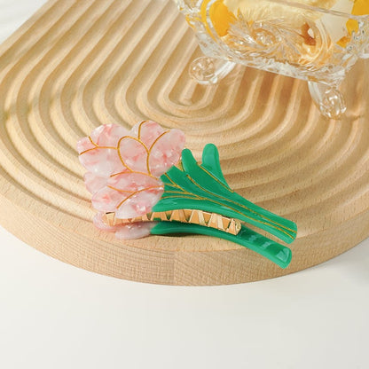 Plum Bossom  Hair Claw Clips丨Lemonschunks