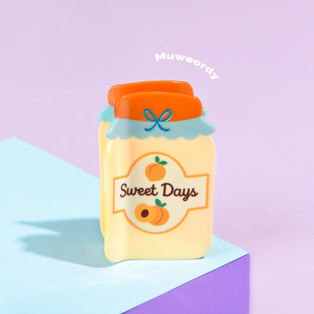Medium Peachy Days Hair Claw Lemonschunks