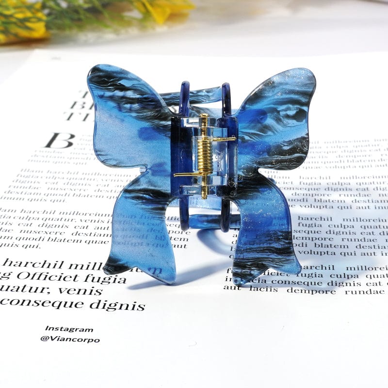 Smurfs Butterfly Hair Claw