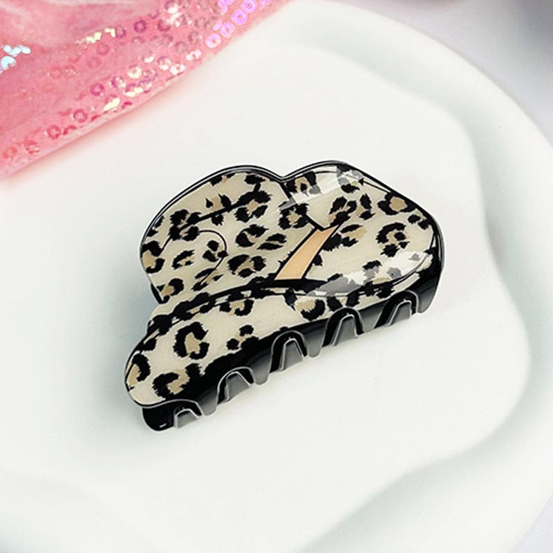 Leopard Print Hat Type Claw