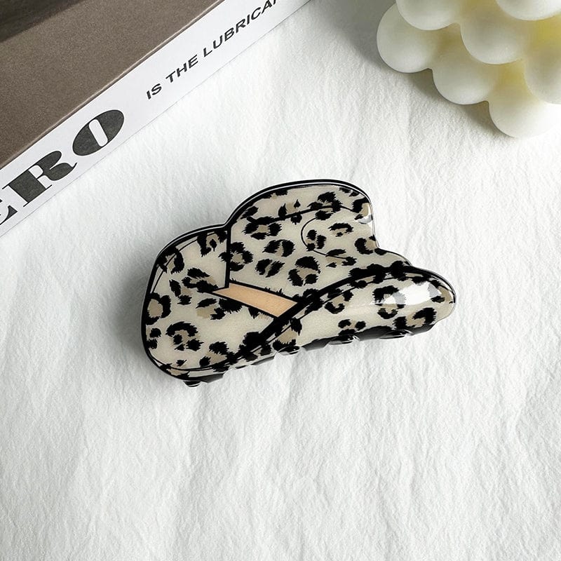 Leopard Print Hat Type Claw