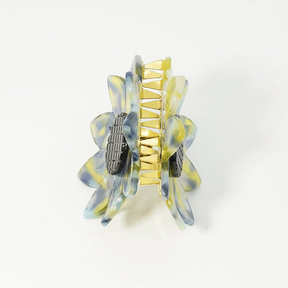 Sunflower Hair Claw Within Texture