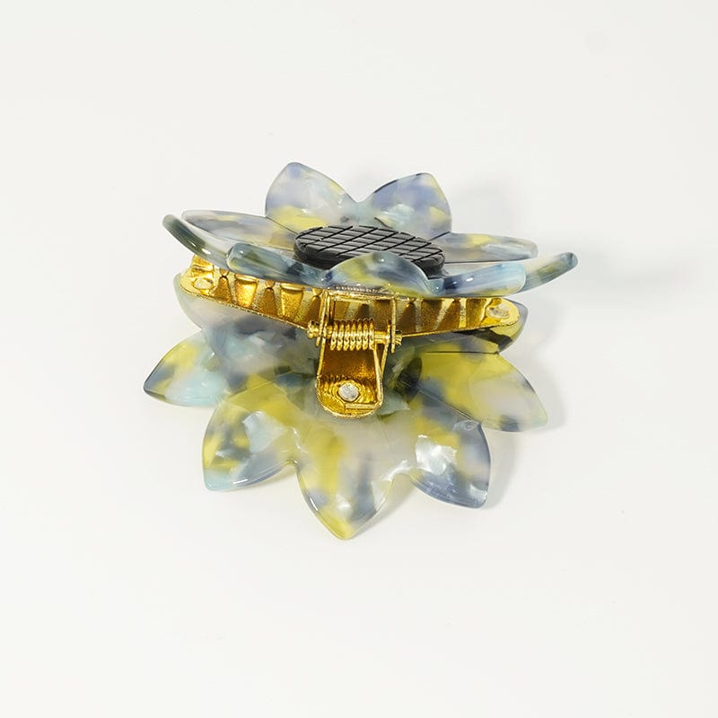 Sunflower Hair Claw Within Texture