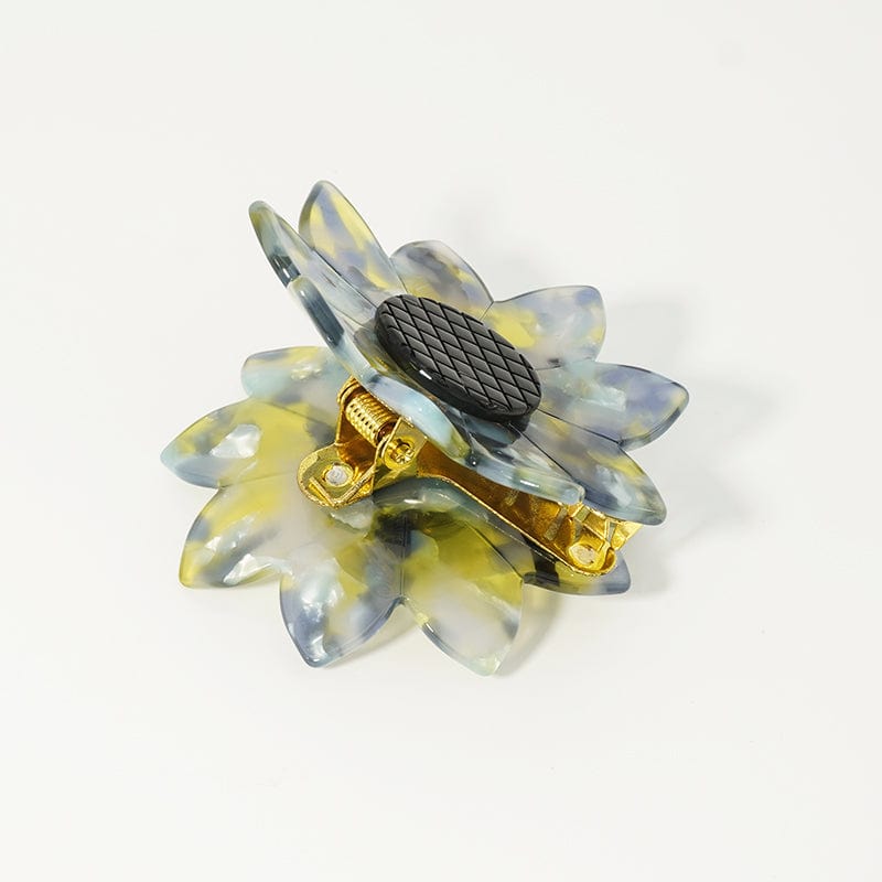 Sunflower Hair Claw Within Texture