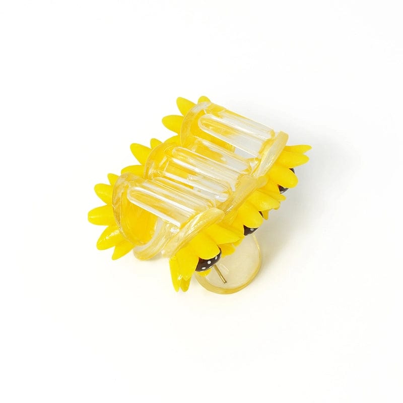 Sunflower Yellow Hair Claw