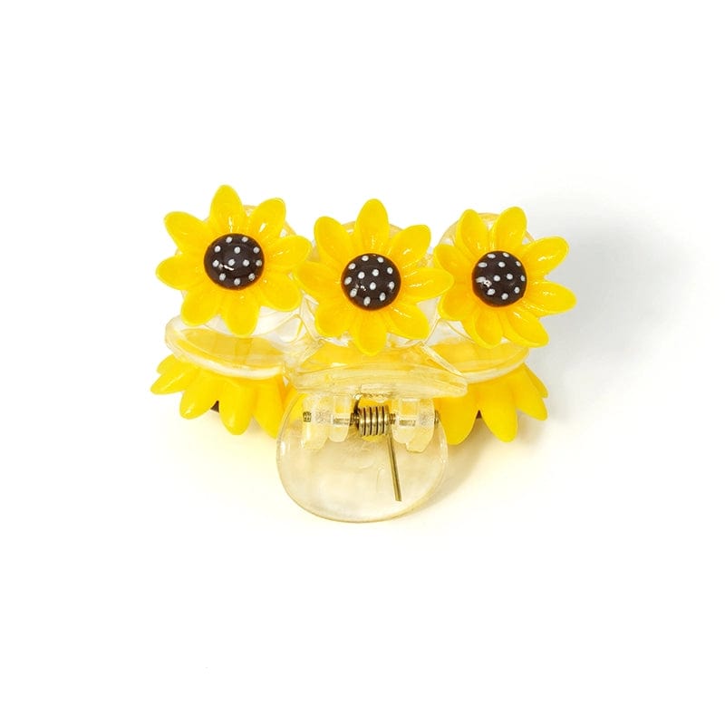 Sunflower Yellow Hair Claw