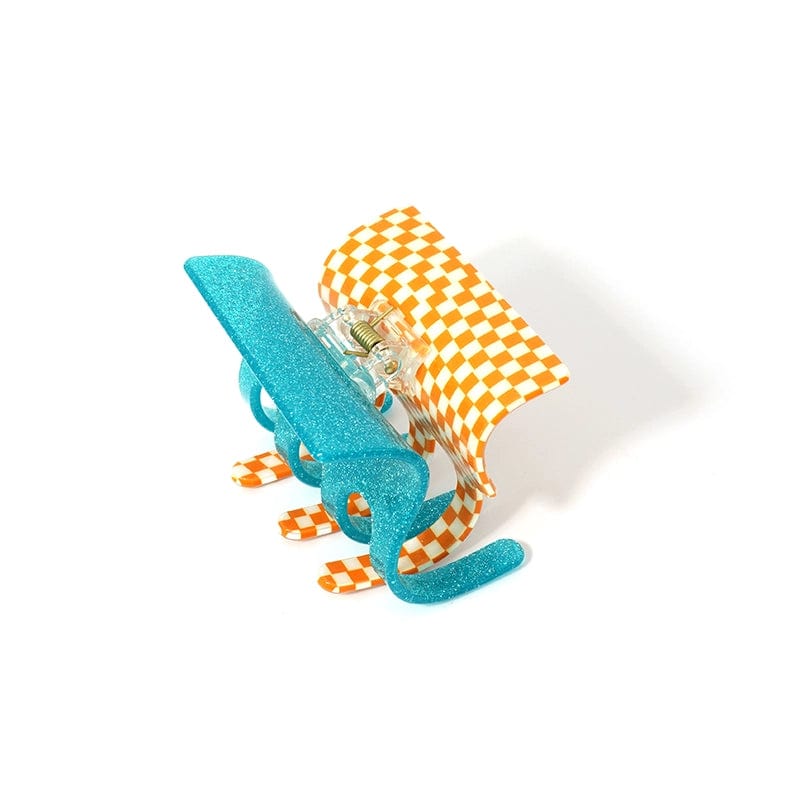 Sydney Hair Claw In Orange Sluchie