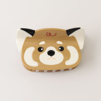 Medium Tan Red Panda Hair Claw Clips