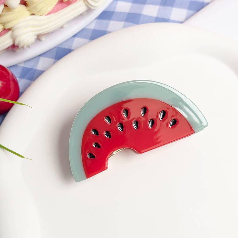 Watermelon  Hair Claw