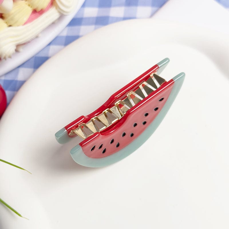 Watermelon  Hair Claw