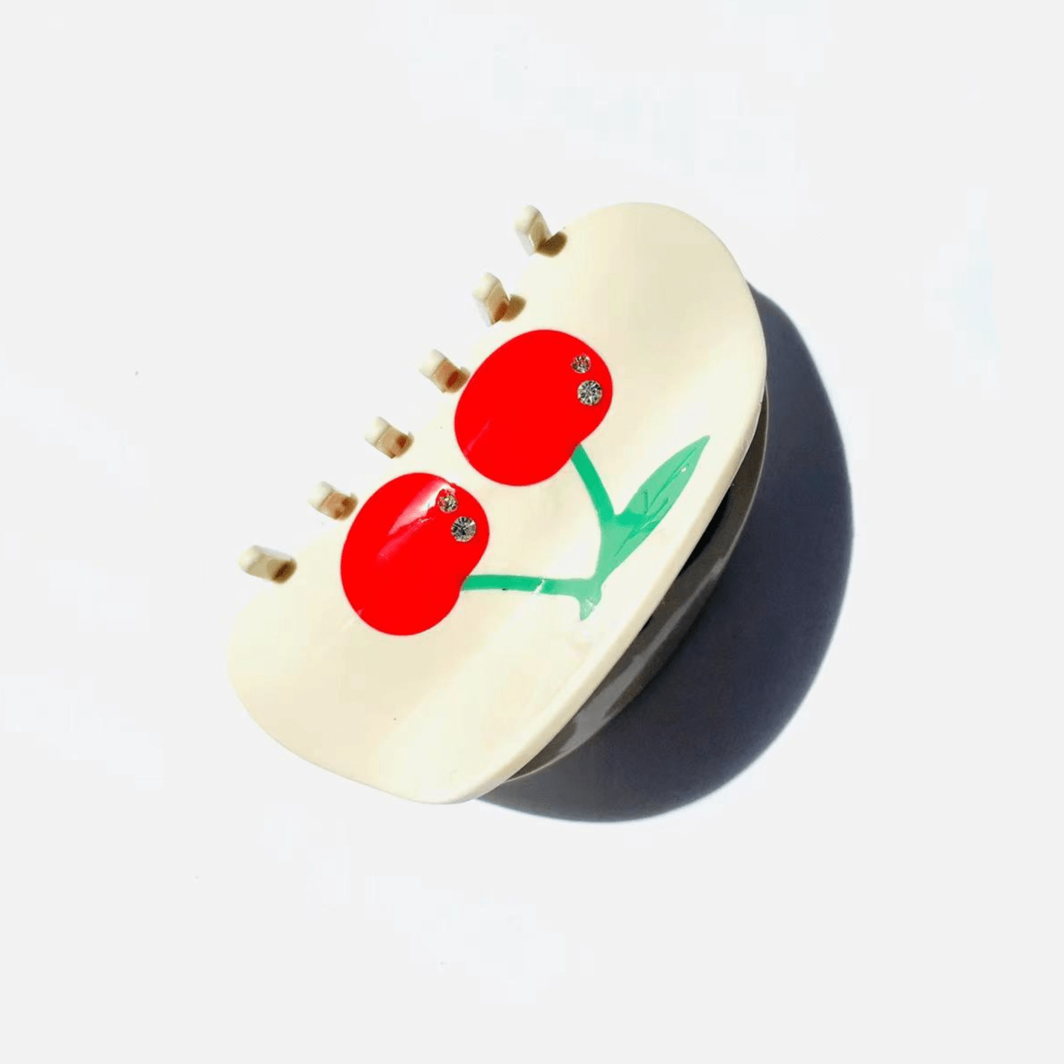 Diamond Cherry Comfortable Hair Claw