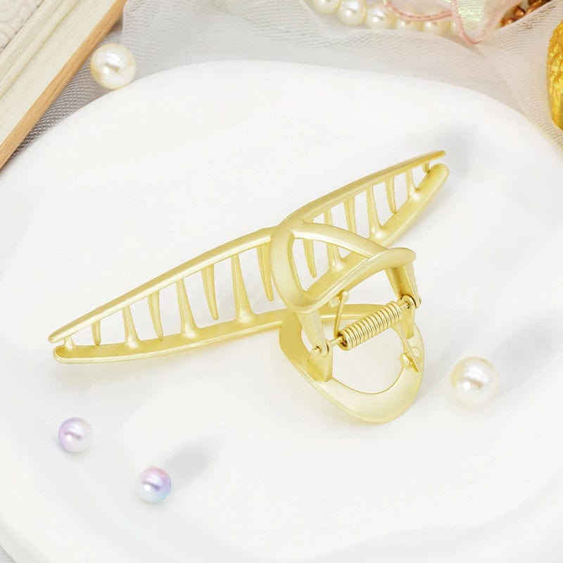 X-Model Metallic Hair Claw