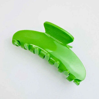 Light Green Color Acetate Hair Claw Clip
