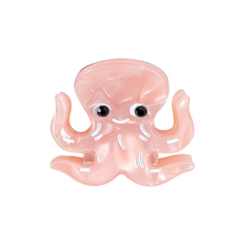 Mini Nude Pink Octopus Hair Claw | Lemonschunks