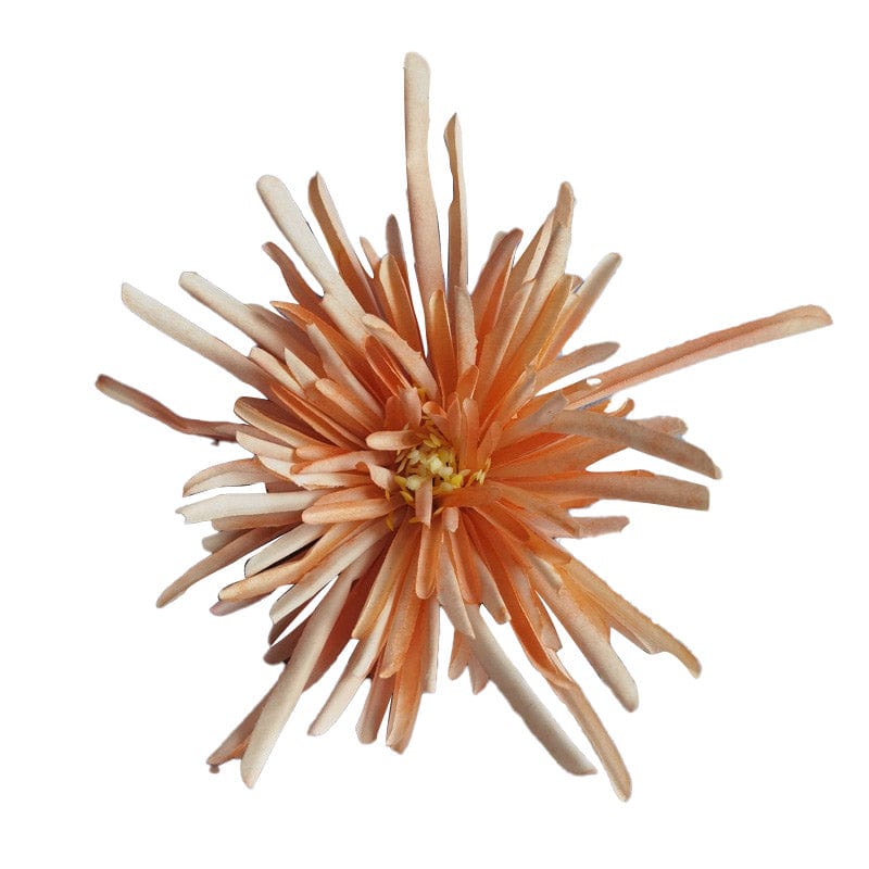 Large Champagne Red Spider Lily Hair Claw