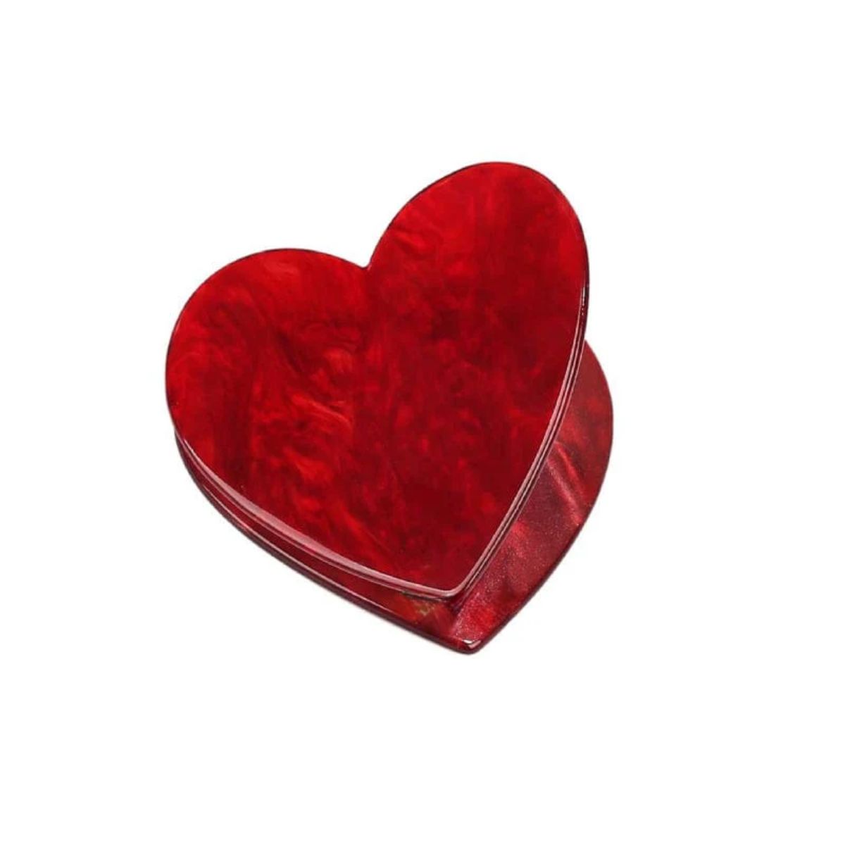 Love Heart Hair Claw Clips