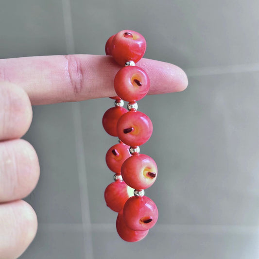 Apple Soda Resin Beaded Bracelet