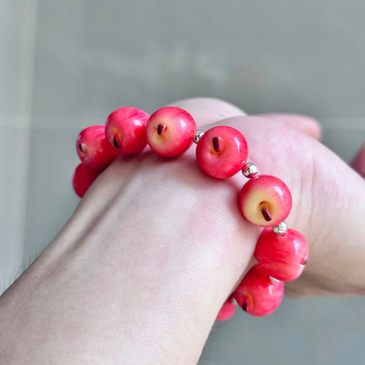 Apple Soda Resin Beaded Bracelet