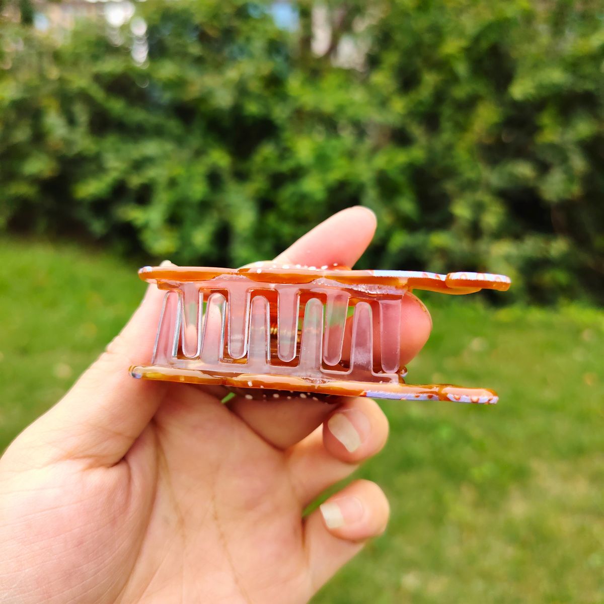 棕色章鱼毛爪