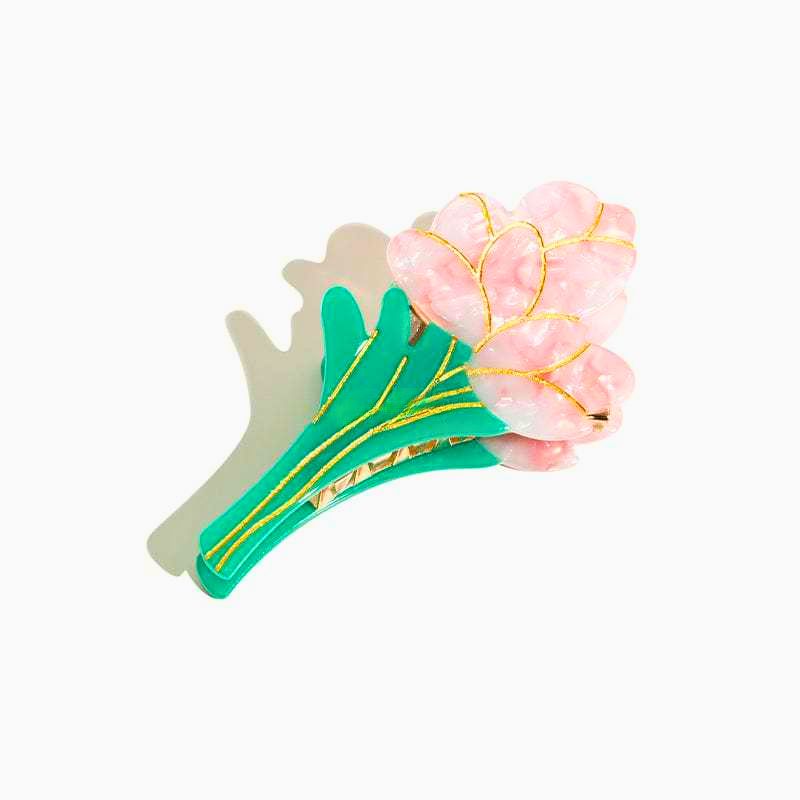 Plum Bossom  Hair Claw Clips丨Lemonschunks