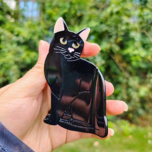 Medium Black Cat Hair Claw