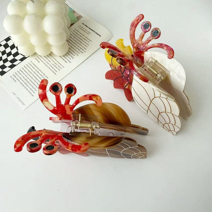 Medium Brown Hermit Crab Hair Claw