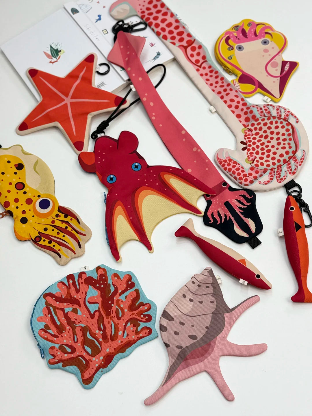 Ocean Animal Card Holder Coin Pouch 5 Styles