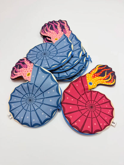 Ocean Animal Card Holder Coin Pouch 5 Styles