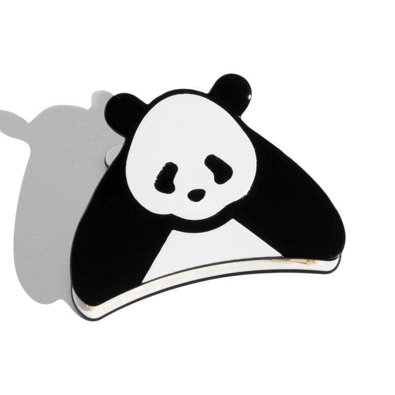 Round Yoyo Panda Hair Claw