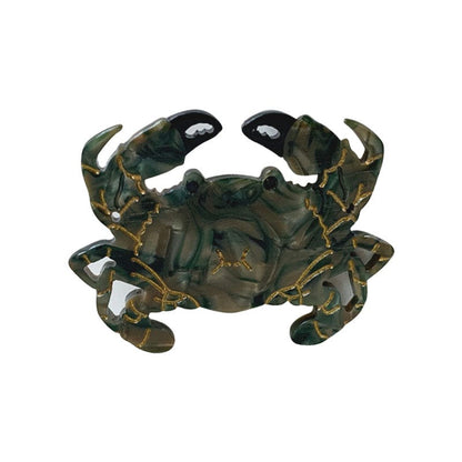 Mini Blue Grey Crab Side Clip