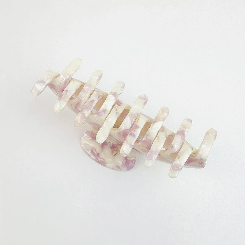 Marble Texture Fashion Hair Claw Clip