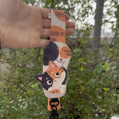 Cat Wrist Strap Phone Strap & Mini Pouch