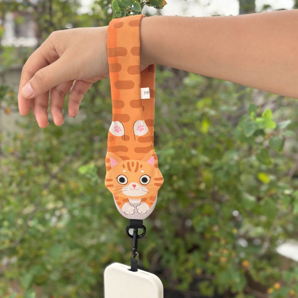 Cat Wrist Strap Phone Strap & Mini Pouch
