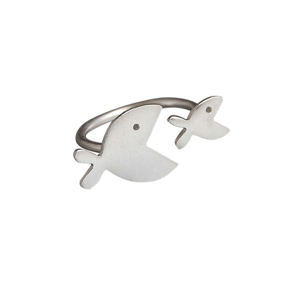 Silver Fish Ring