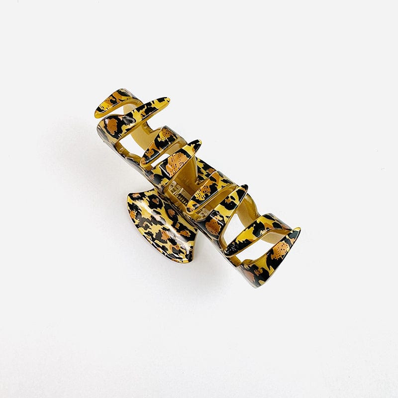Leopard Print Hair Claw
