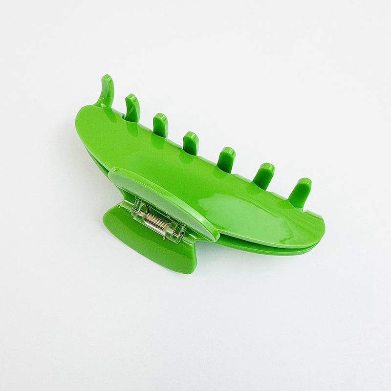 Light Green Color Acetate Hair Claw Clip