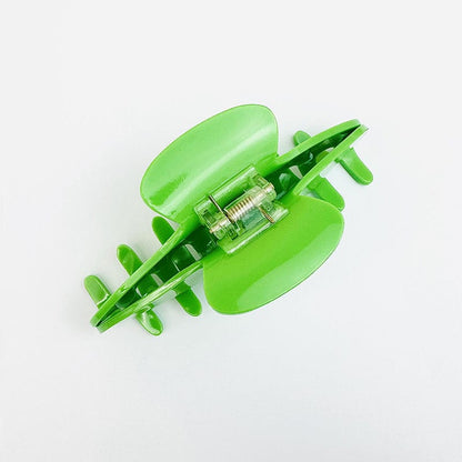Light Green Color Acetate Hair Claw Clip