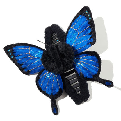 Handmade Custom Twist Wire Ulysses Butterfly Hair Claw
