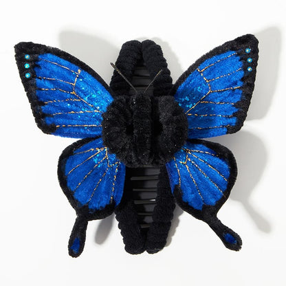 Handmade Custom Twist Wire Ulysses Butterfly Hair Claw