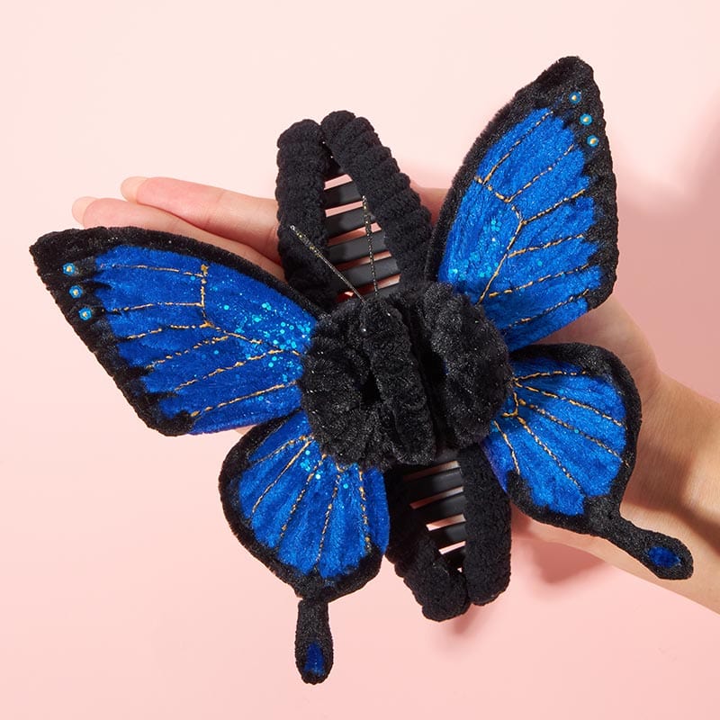 Handmade Custom Twist Wire Ulysses Butterfly Hair Claw