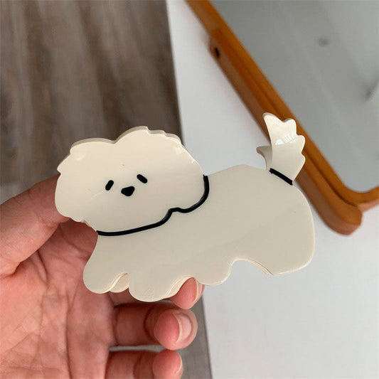 可爱卡通泰迪狗发夹丨NueShiny
