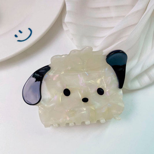 可爱的白色狗狗毛爪丨NueShiny
