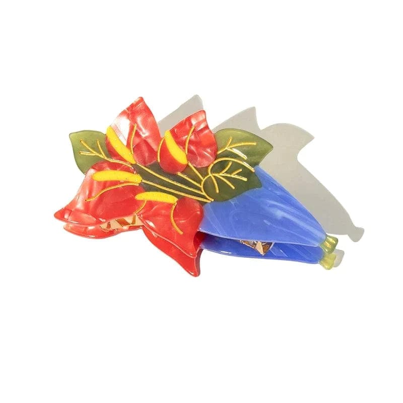 Anthurium Bouquet Hair Claw