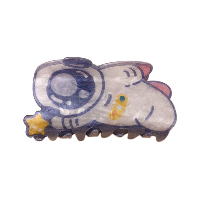 Astronaut Hair Claw Clip