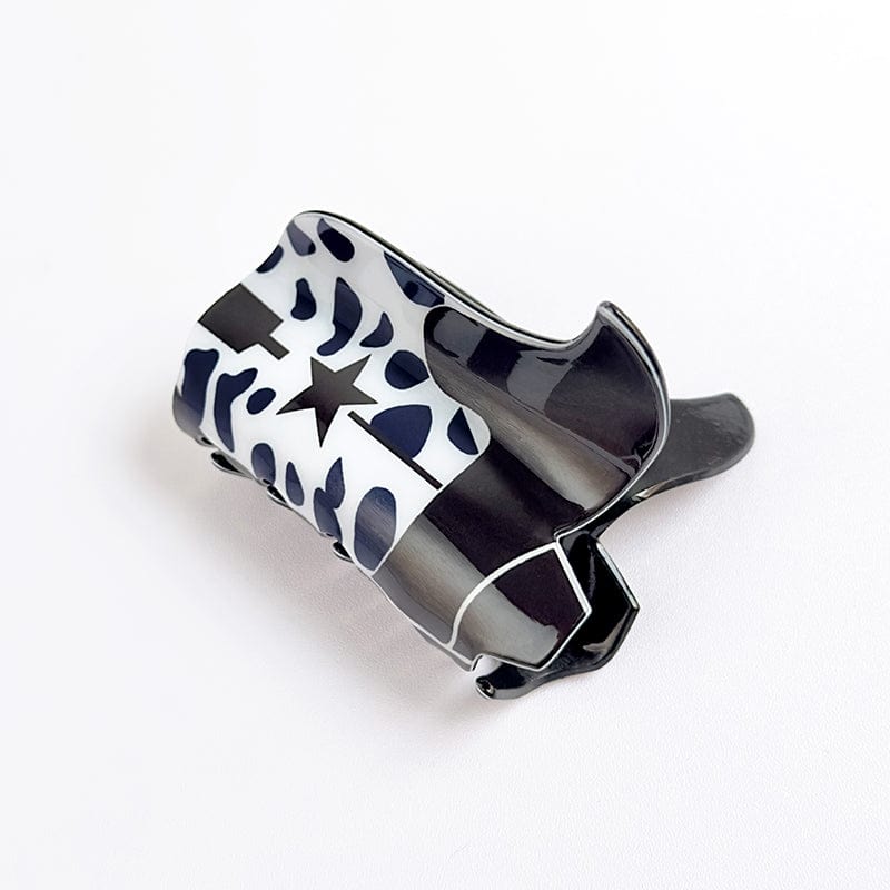 Black Star Shoes Hair Claw