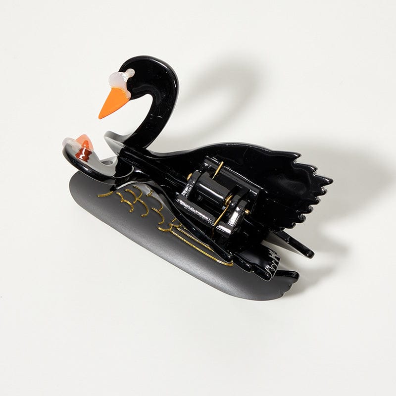Black Swan Animal Clip Hair Claw
