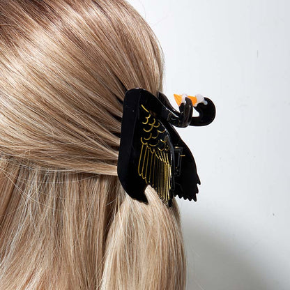 Black Swan Animal Clip Hair Claw