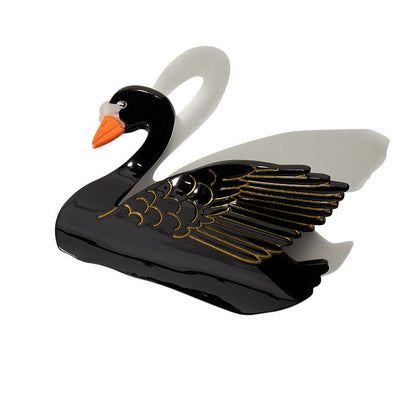 Black Swan Animal Clip Hair Claw