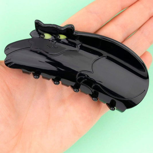 Mignon chat siamois noir, griffe en poils de chat roux | NueShiny