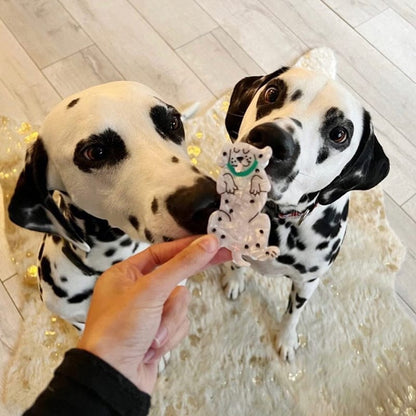 Cute Dalmatian Dog Hair Claw